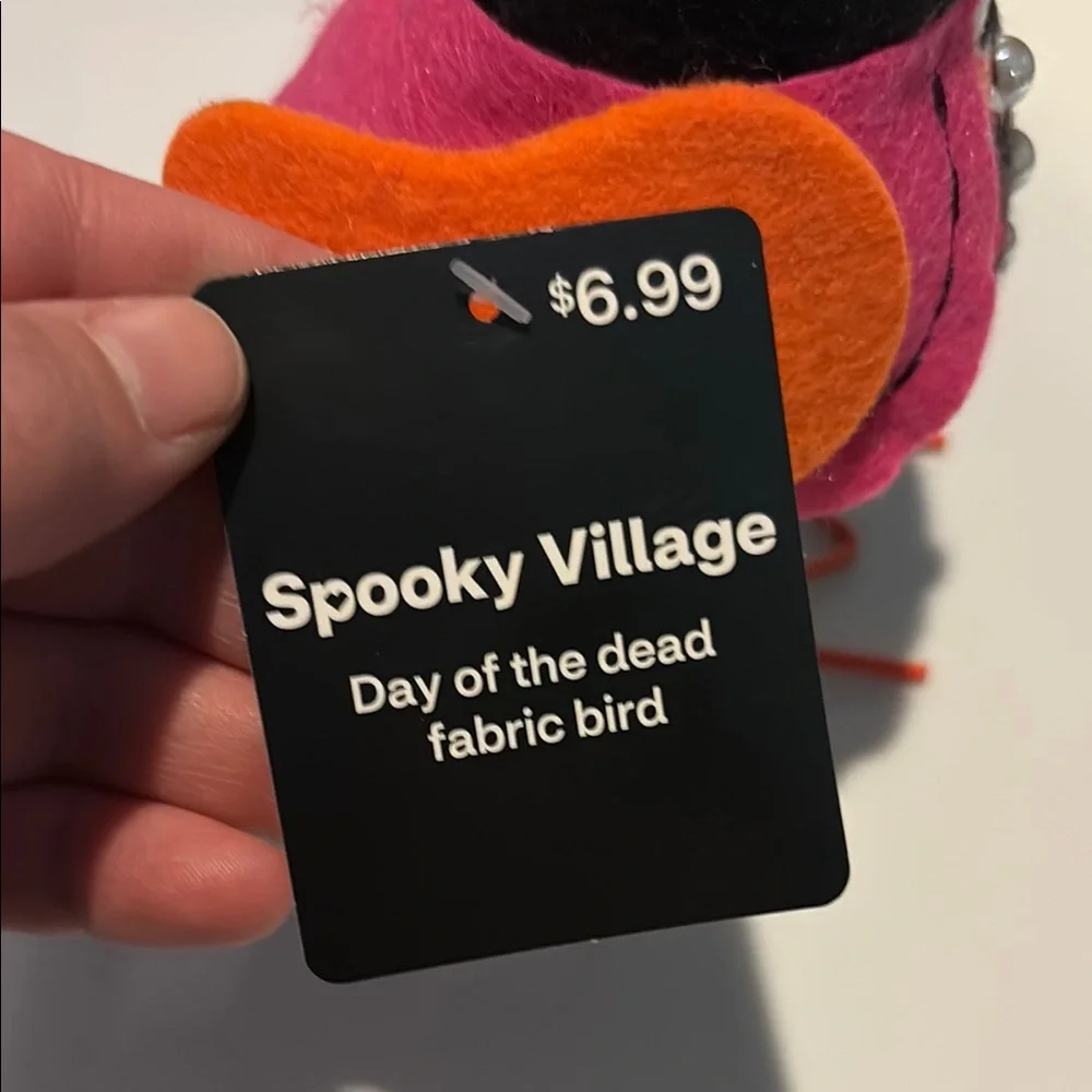 Colorful Day of the Dead Owl Decor - Picture 4 of 5